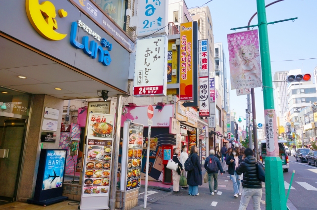 【イメージ画像】新大久保コリアンタウン